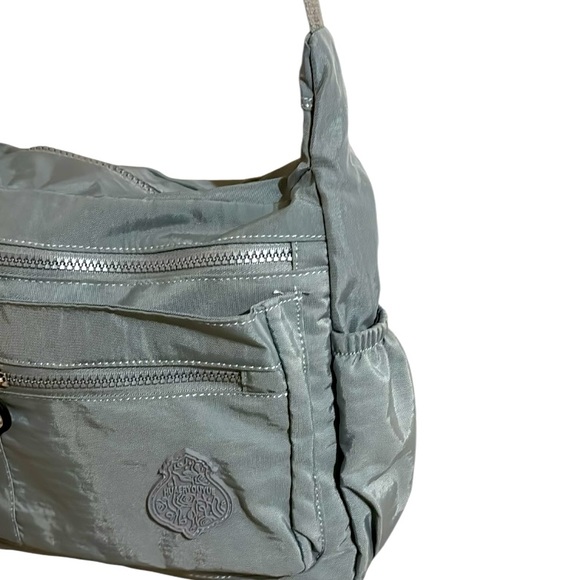 Huaeryyouyue sling bag tote light blue/grey - Picture 4 of 10